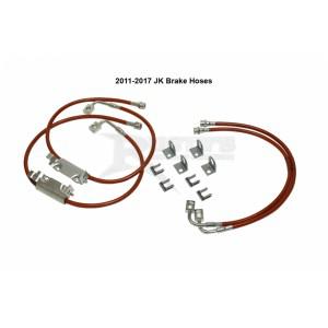 Rusty's Brake Hoses - Stainless Steel Front and Rear Set  4"(JK)