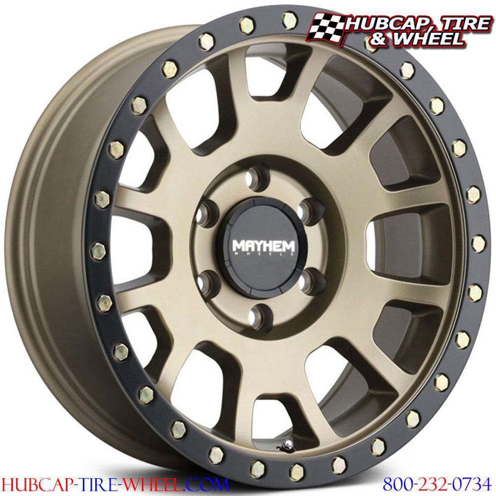 MAYHEM SCOUT 8302  LLANTA 17X8.5 6X130 OFF SET 0MM