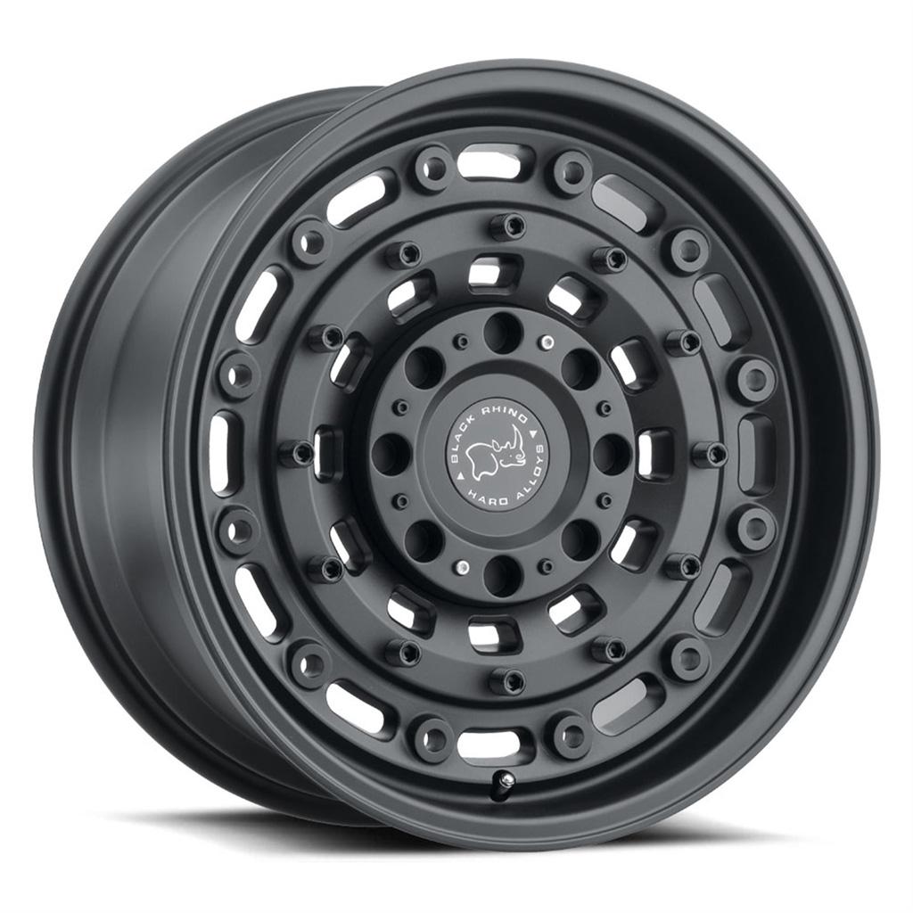 LLANTAS ARSENAL 17X8" 6X130/38 MATTE BLACK - BLACK RHINO