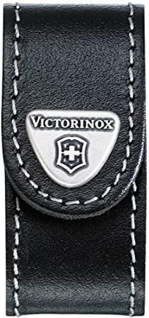 VICTORINOX ESTUCHE 04 PIEL NEGRO MINI CHAMP