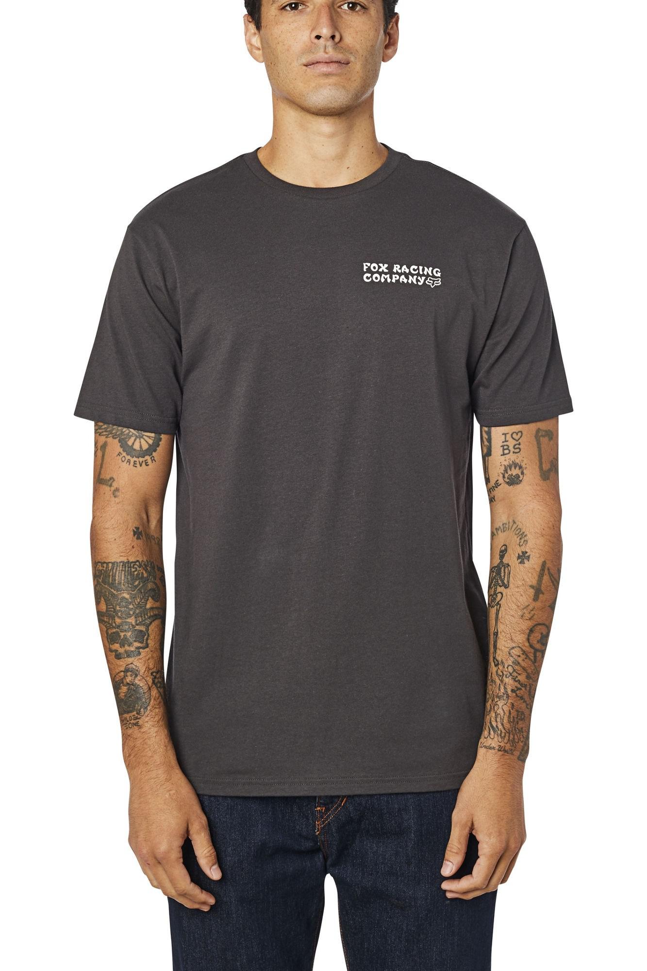 FOX POLERA MANGA CORTA DEATH WISH NEGRO TALLA L