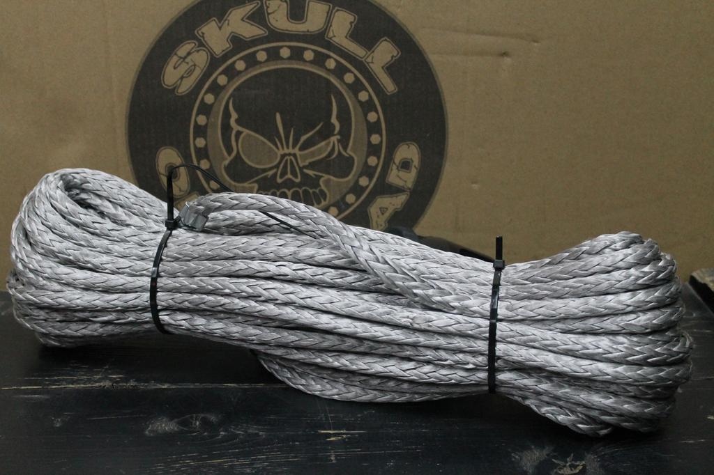 PIOLA SINTETICA SKULL OFF ROAD 12.000 GRIS