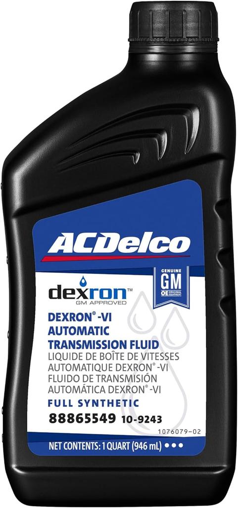 DEXRON VI FLUIDO PARA TRANSMISION AUTOMATICA 1L