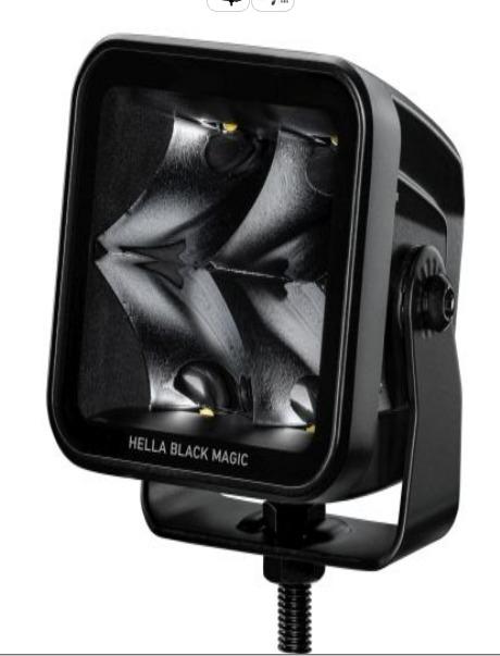 HELLA LED CUBE 3.2" LARGO ALCANCE (PAR)