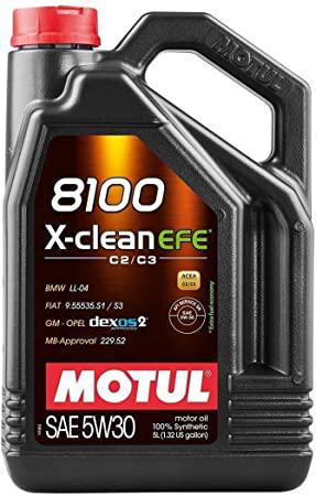 MOTUL X-CLEAN EFE 8100 5W30 5LTRS