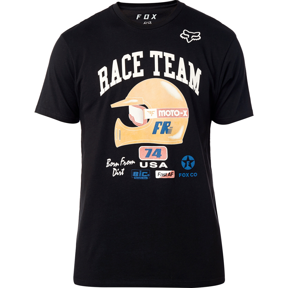 SPEEDWAY PREMIUM TEE BLK POLERA M-L