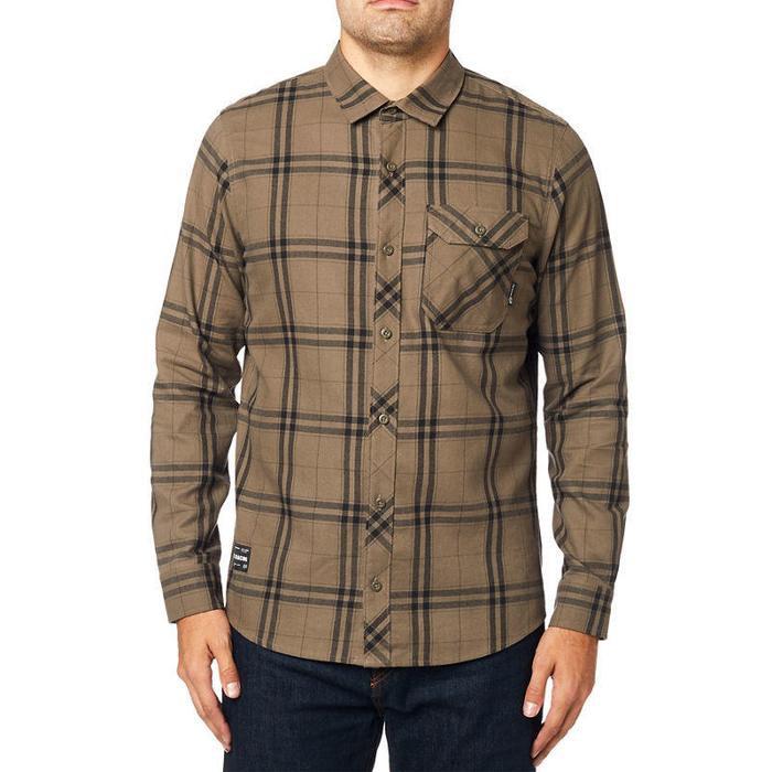 FOX CAMISA MANGA LARGA VOYD 2.0 GRIS TALLA L