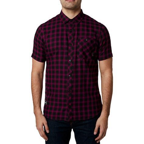 FOX CAMISA MANGA CORTA EKINS MORADO