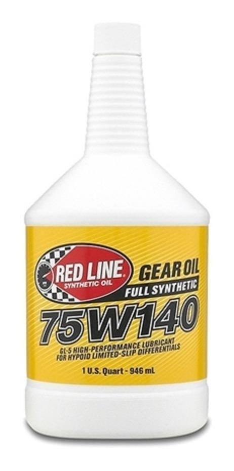 RED LINE GEAR 75W140 GL-5 1 LT