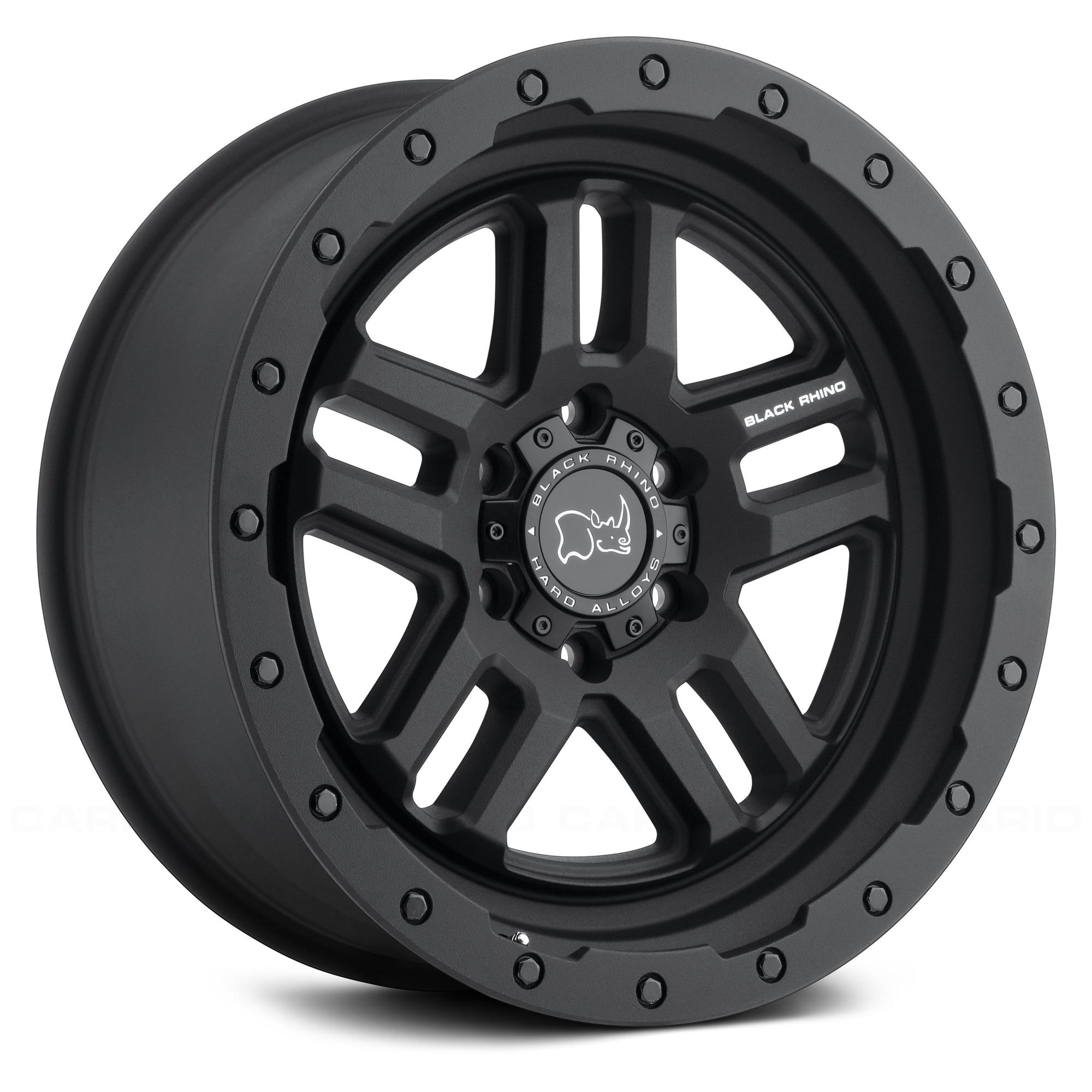 BLACK RHINO BARSTOW  MATTE BRONCE W/MACHINE 17X9.5 6x139 OFF SET-18