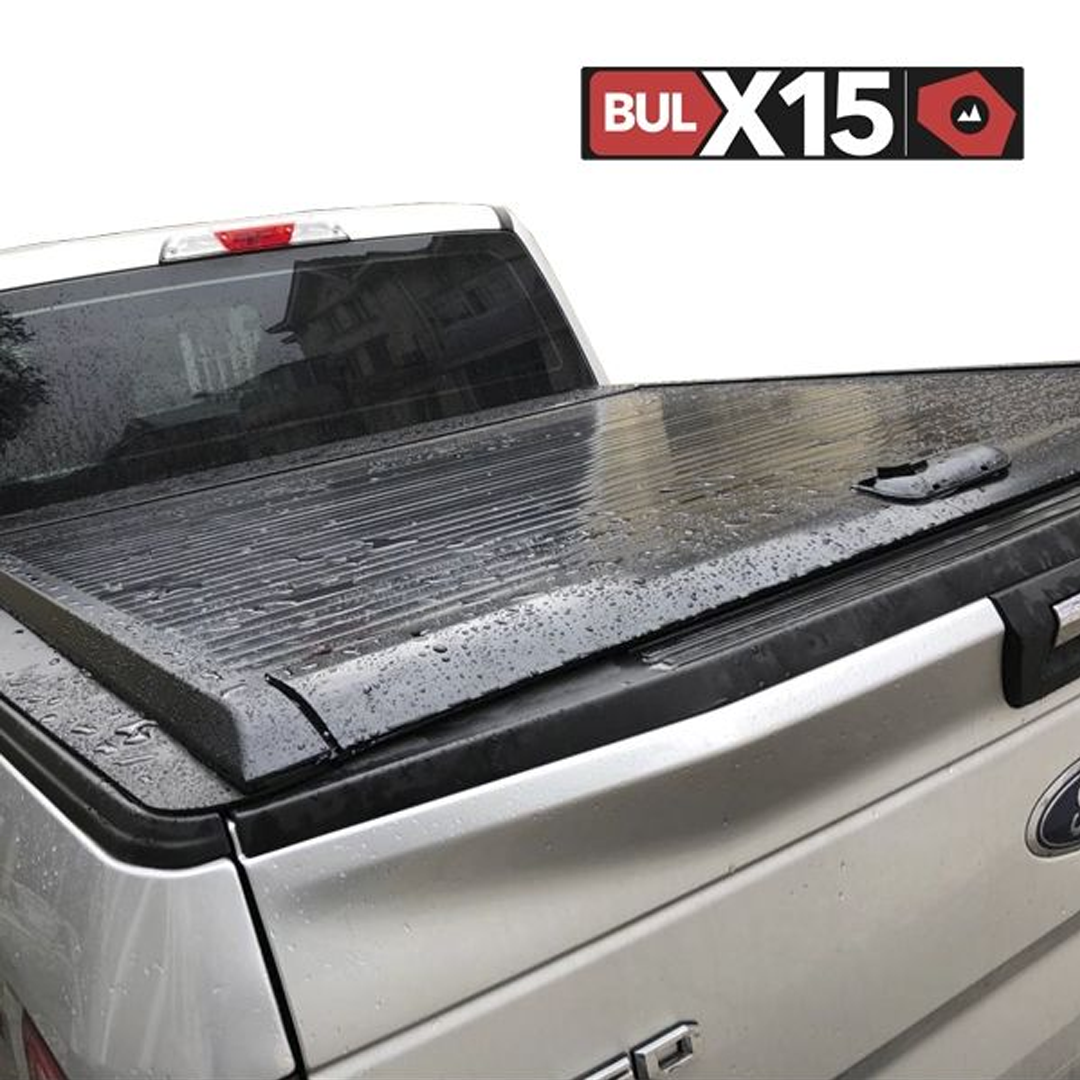 TAPA RETRACTIL MANUAL DE ALUMINIO BULX15 HONDA RIDGELINE DOBLE CABINA 2017+