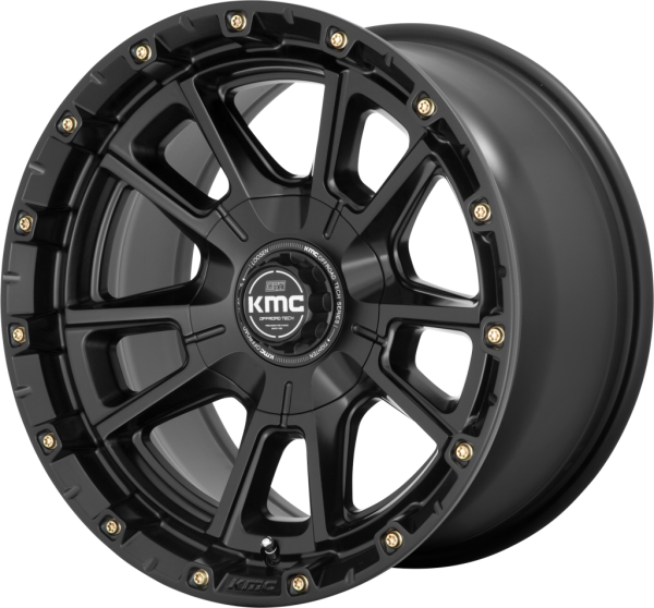 Llantas KM100 BLACK 17×9 5X139mm- KMC Wheels