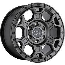 BLACK RHINO MIDHILL MATTE BLACK/GUNMETAL 17X8.0 6X130 OFFSET 38