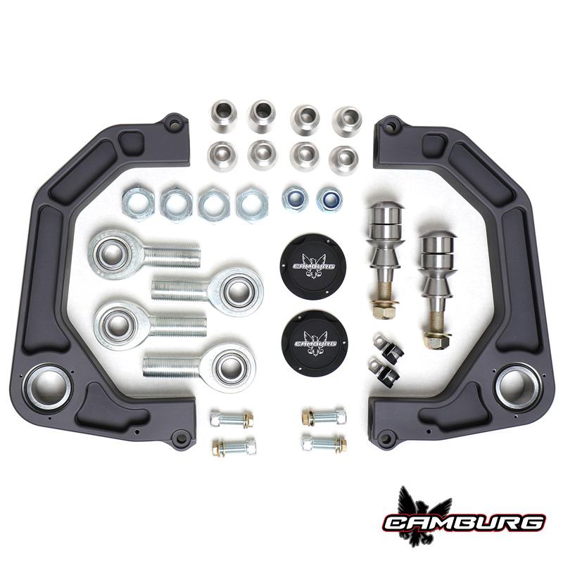 BANDEJAS CAMBURG KINETIC ALUMINIO CON CORRECCION DE CAMBER Y CASTER (TOYOTA/SILVERADO/F150)