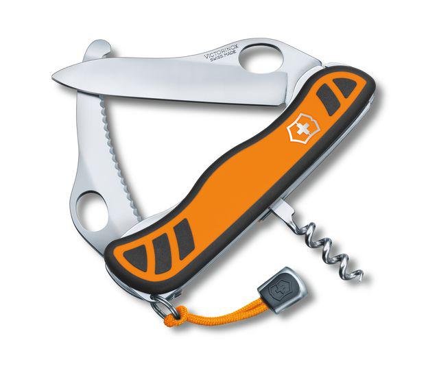 VICTORINOX NAVAJA HUNTER 111 MM 5 FUN NARANJO/NEGRO