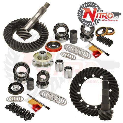 
Kit de Coronas delantero/ trasero1991-1997 Toyota Land Cruiser serie 70 y 80 con OEM E-locker, 4.88 Ratio, Nitro delantero y 