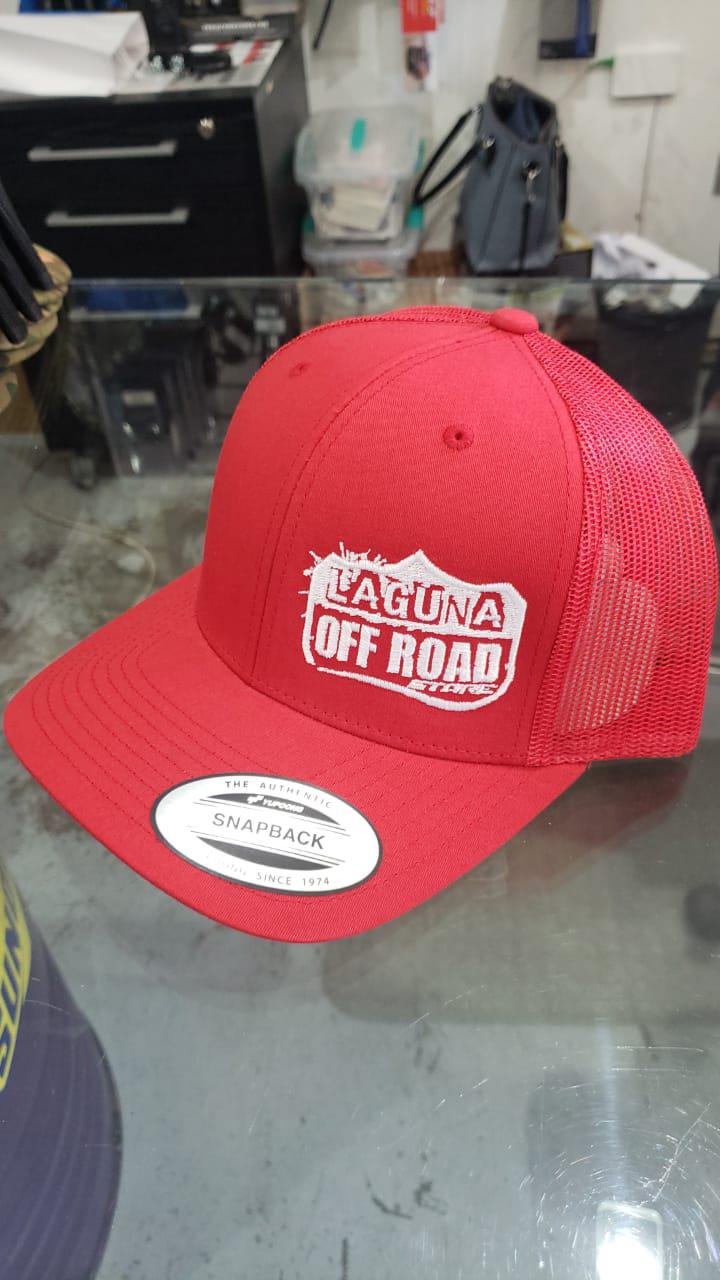 JOCKEY LAGUNA OFF ROAD SNAPBACK ROJO/BLANCO