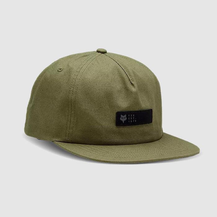 FOX JOCKEY SOURCE ADJUSTABLE HAT VERDE LOGO NEGRO