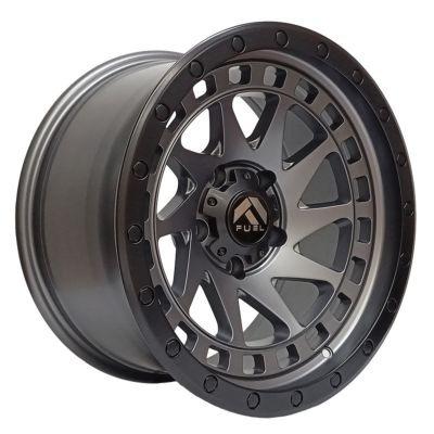 LLANTA 17X9 6X139 TRITON C/CONO C/LOGO FUEL (REPLICA)