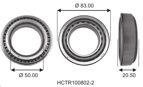 Rodamiento Koyo TR100802-2