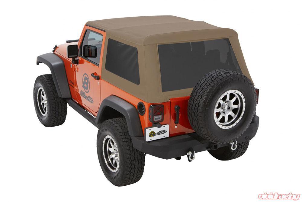 BESTOP TREKTOP NX GLIDE SOFT TOP WITH TINTED SIDE - JK 2 PUERTAS 