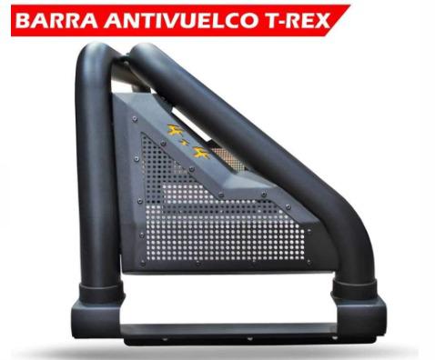 BARRA ANTIVUELCO AMAROK MODELO T-REX NEGRO TEXTURIZADO 