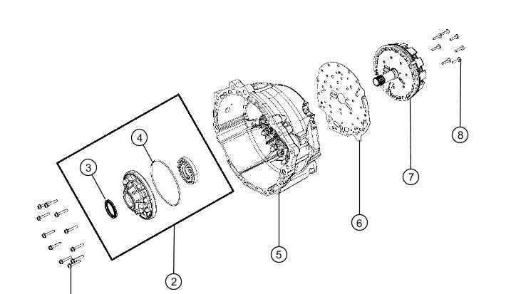 PLATO UNION CAJA MOTOR JK 3.6  Nº6 