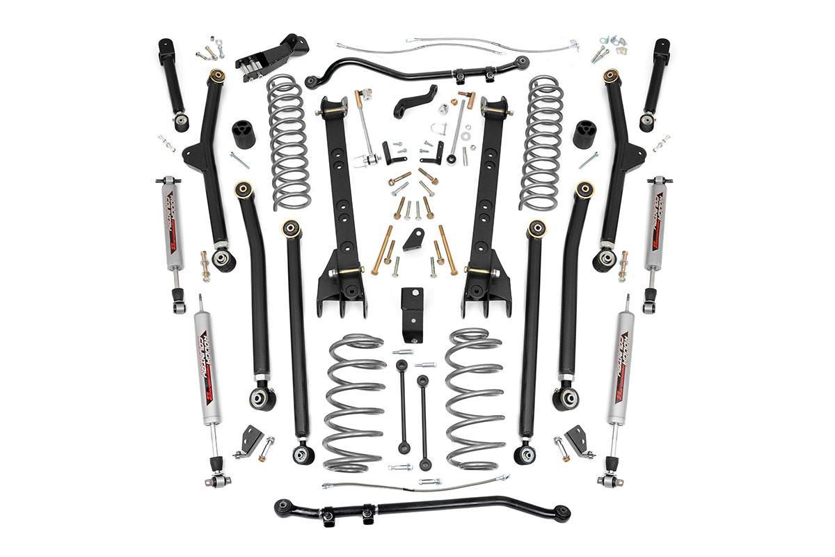 4 PULGADAS JEEP LONG ARM SUSPENSION LIFT KIT