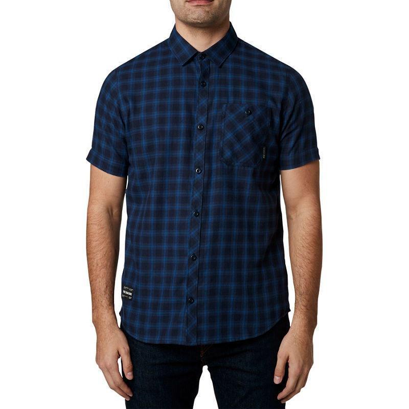 FOX CAMISA MANGA CORTA EKINS AZUL TALLA 2XL