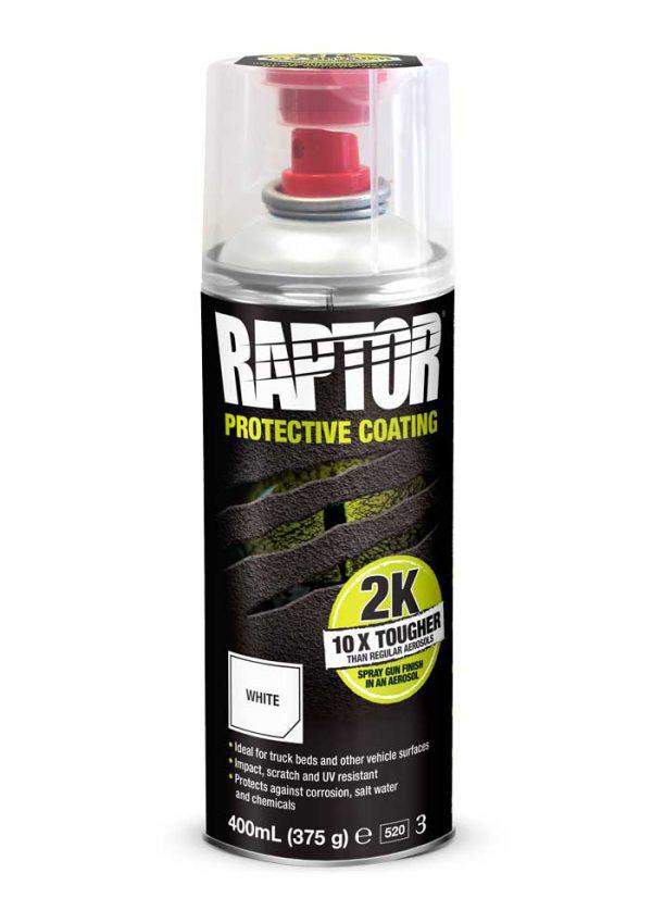 UPOL RAPTOR PINTURA SPRAY BLANCO 2K 400 ml