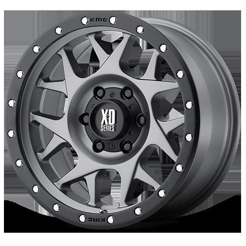   LLANTAS XD SERIES XD127 17X9" 6X139 MM - KMC WHEELS x4