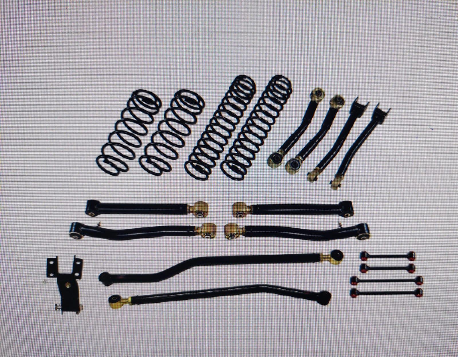KIT AVANZADO DE 3" JL  WRANGLER RUSTY