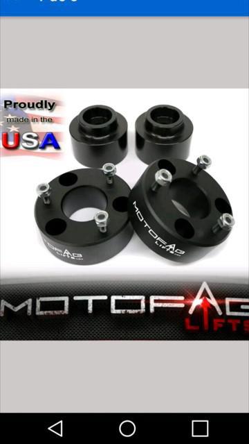 Kit 3" ram 1500 Motofag