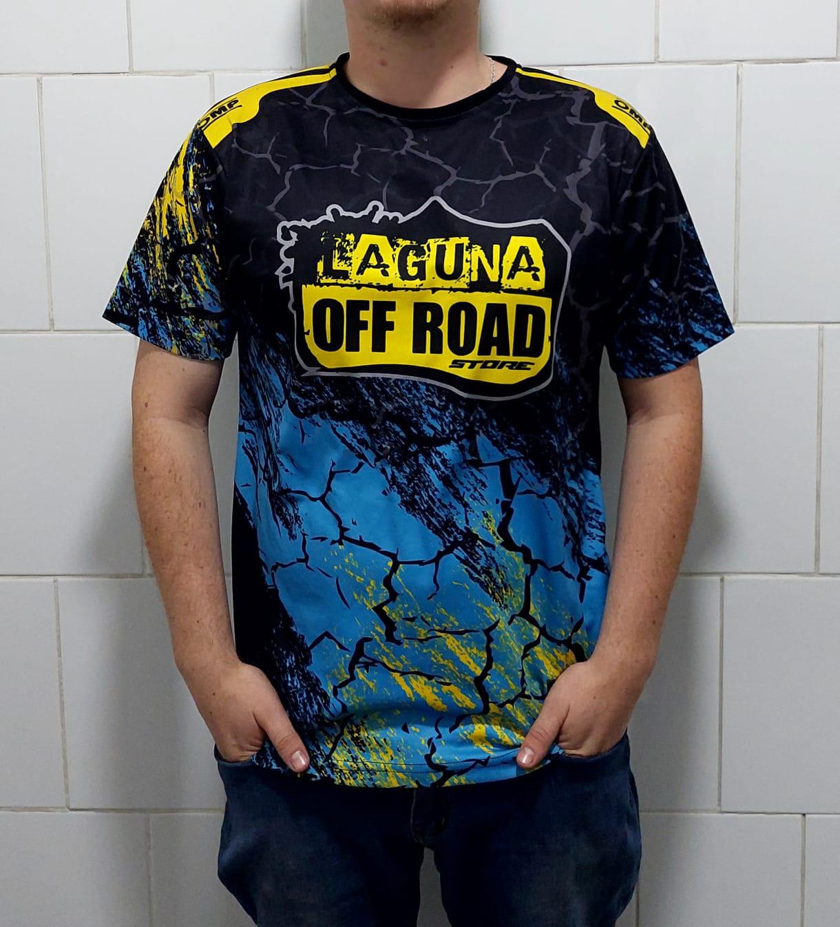 POLERA LAGUNA OFF ROAD CUELLO REDONDO TALLA XL