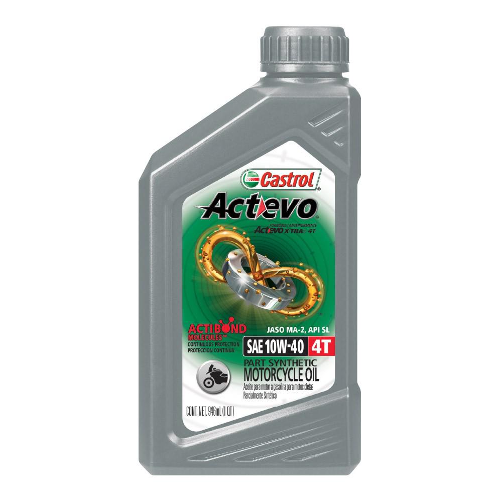 CASTROL ACTEVO 4T 10W40 PART SYNT 