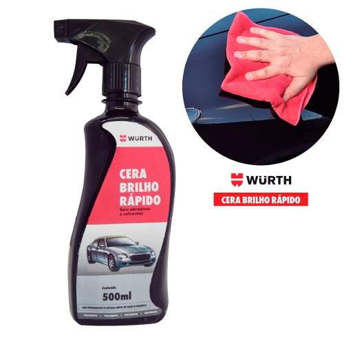 Cera brillo rápido 500 ml Wurth