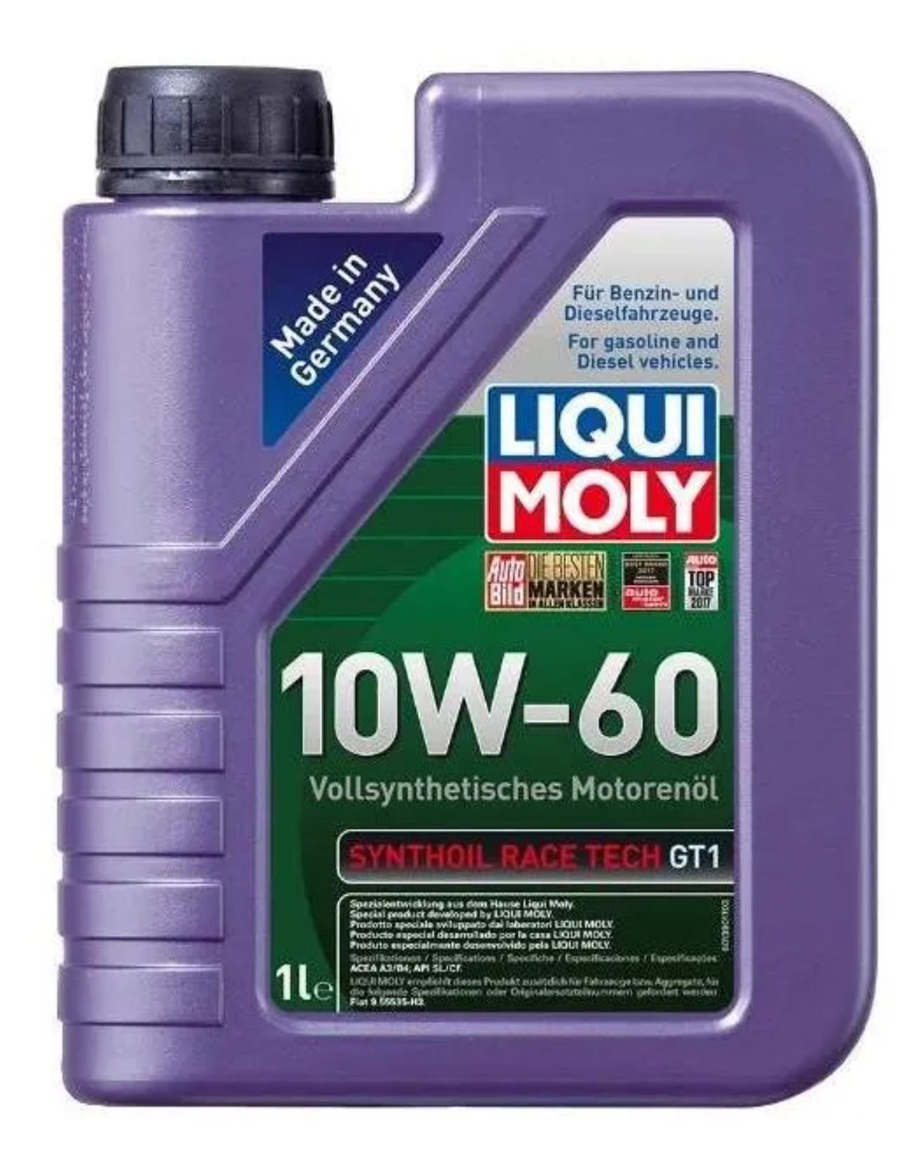 LIQUI MOLY 10W60 RACE TECH GT1 1 LT