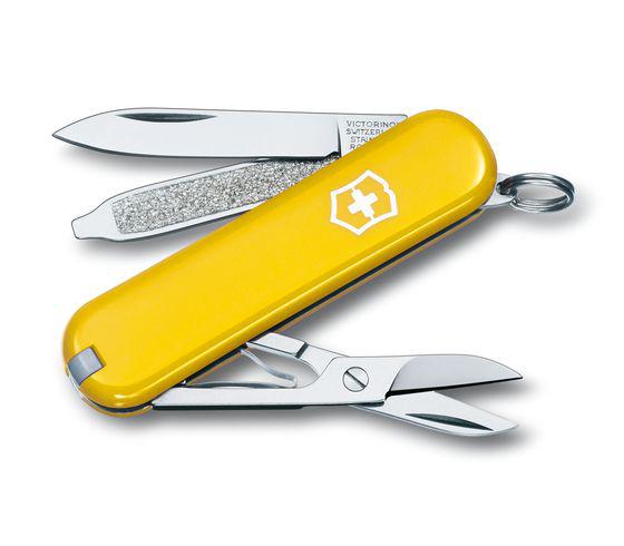 VICTORINOX NAV. 58MM CLASSIC 7FUN AMARILLO