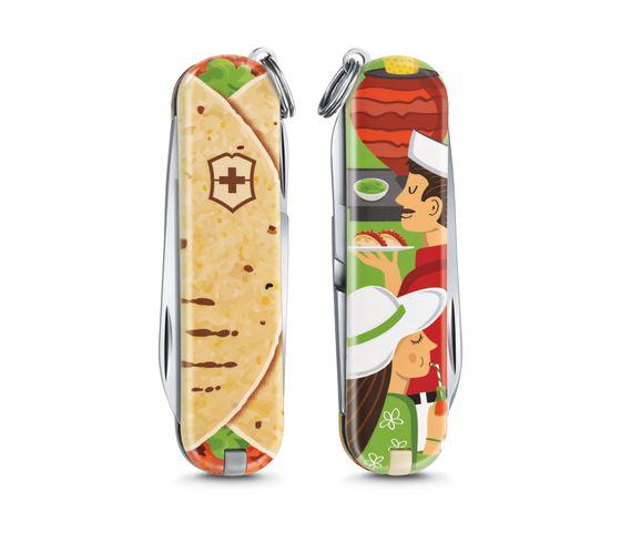 VICTORINOX NAVAJA CLASSIC 58MM 7 FUN MEXICAN TACOS EST. SKI