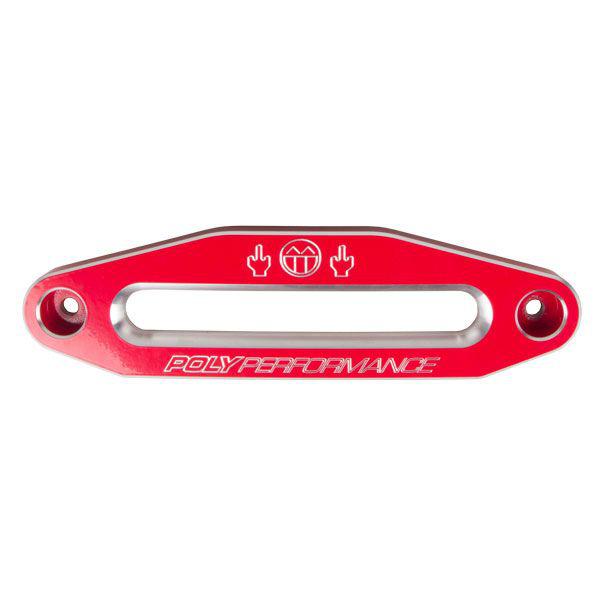 Poly Performance AL Winch Fairlead (RED Powdercoat)