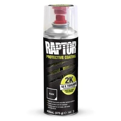 UPOL RAPTOR PINTURA SPRAY NEGRO 2K 400 ml