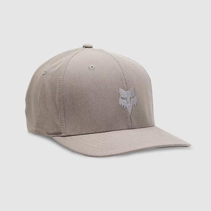 FOX JOCKEY HEAD SELECT FLEXFIT HAT GRIS LOGO GRIS