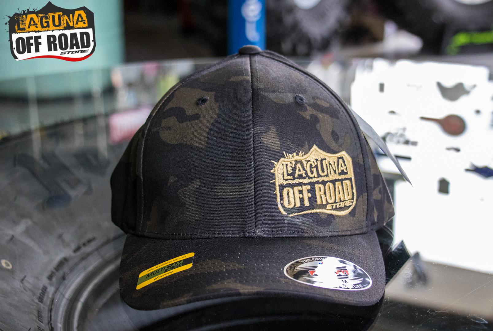 JOCKEY LAGUNA OFF ROAD FLEXFIT CAMUFLAJE/DORADO