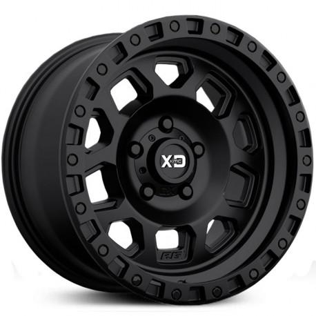 Llanta XD 132 matte black 17x9 6x6.6