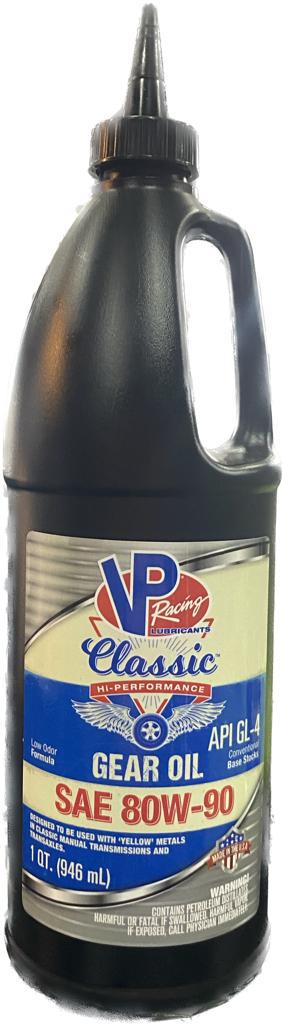 ACEITE VP RACING SAE 80W90 API GL-4