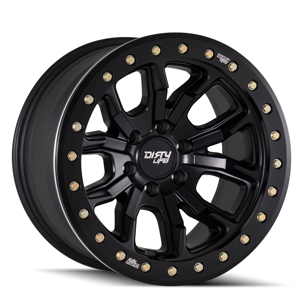 LLANTAS DT1 9303 17X9" 6X139 SATIN GOLD - DIRTY LIFE X4
