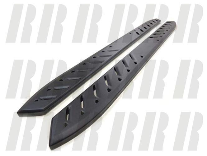 ESTRIBO HEAVY DUTY SHARK DE 80 PULGADAS MITSUBISHI L200 TRITON 2019 EN ADELANTE - CAPACIDAD DE CARGA DE 300 KG - TERMINACION NEGRA ARENADA