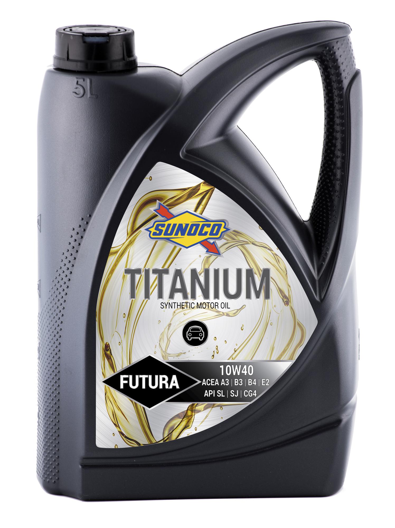 SUNOCO 10W40 TITANIUM FUTURA 5 LT