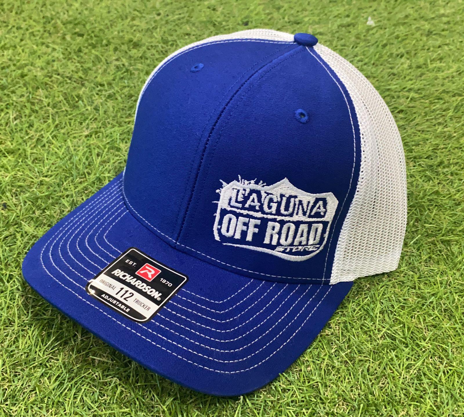 JOCKEY LAGUNA OFF ROAD FLEXFIT C/MALLA BLANCO/AZUL REY