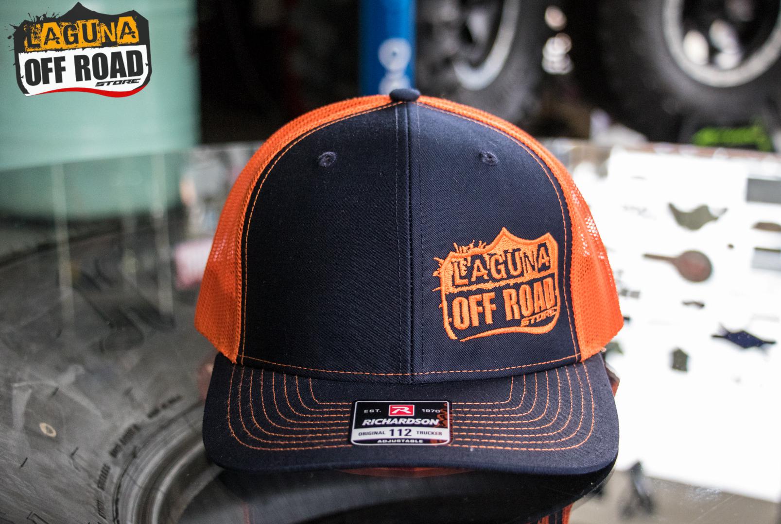 JOCKEY LAGUNA OFF ROAD FLEXFIT NARANJO/AZUL